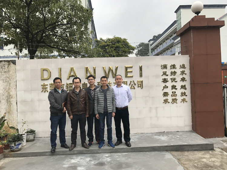 Desai Group visited our company to guide the work
